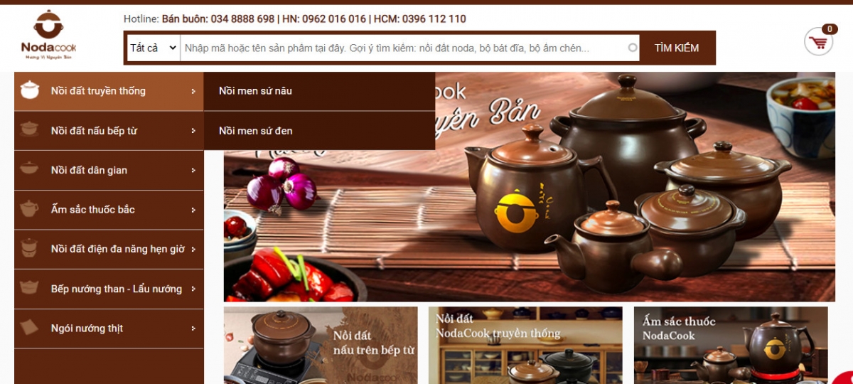 hướng dẫn mua hàng NodaCook