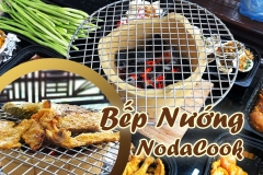 bếp nương than mini Nodacook 20x14