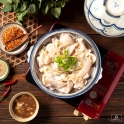 Nồi đất nấu lẩu bò 2.5 lít vẽ hoạ tiết tranh tràm