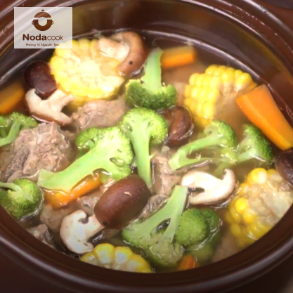 Nồi đất điện đa năng 2 lít ( màu nâu)