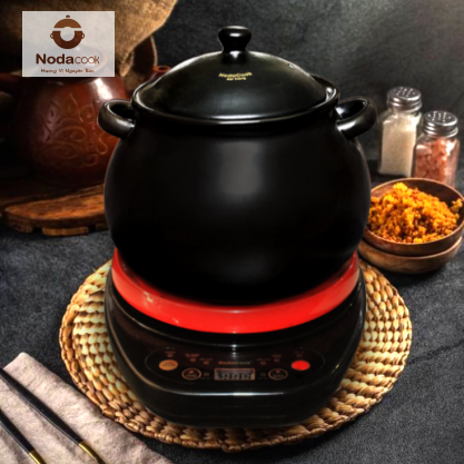 Nồi đất cỡ lớn 5 lít nấu điện tự động