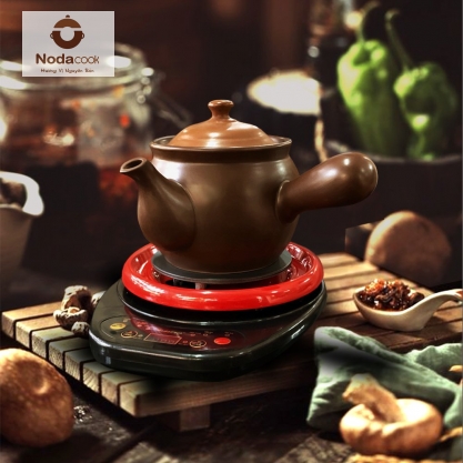 Ấm sắc thuốc điện hẹn giờ 2 lít Nodacook (Màu nâu)