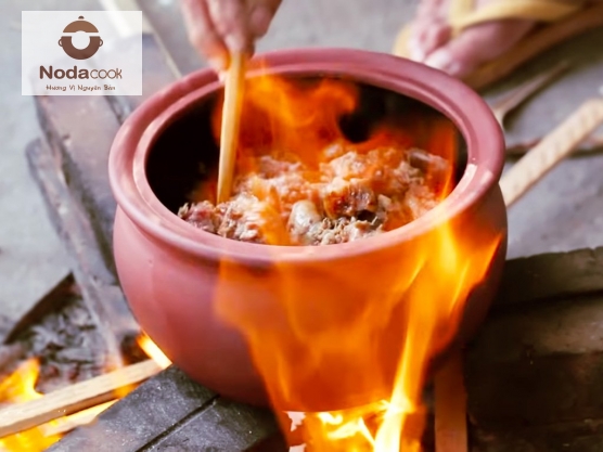 Nồi gốm 3 lít lòng sứ kháng khuẩn